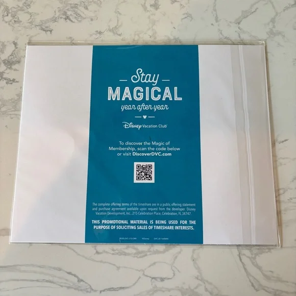 Disney World DVC 8x10 print, Riviera Resort, New - Picture 4 of 4